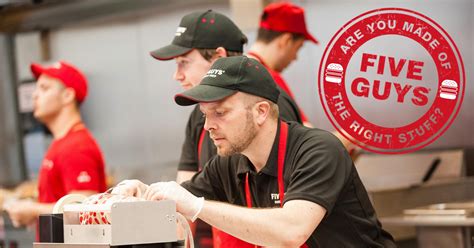 Search for a job at a Five Guys near you. . Five guys careers